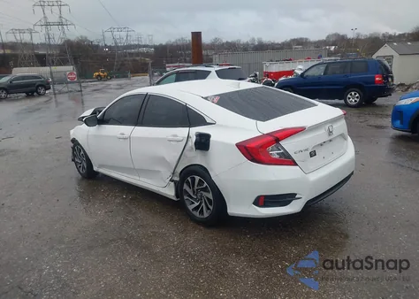 2018 Honda Civic Ex из США, поврежденный, VIN 2HGFC2F7XJH542903